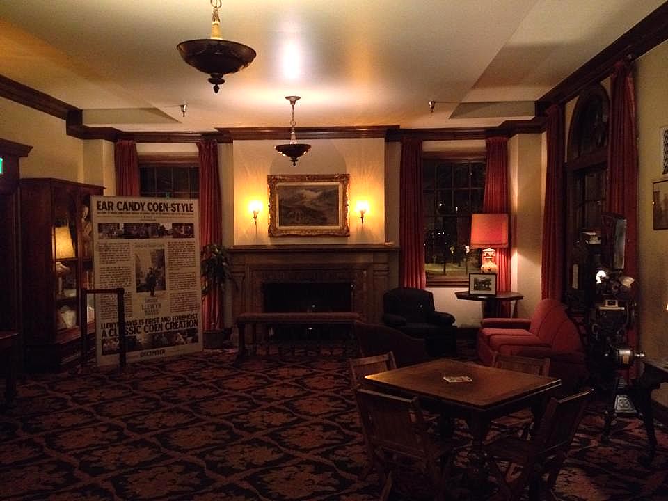 Lobby of Harvard Exit Theater